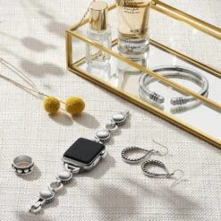 Pretty Tough Bold Watch Band -Jewelry&Accessories Sales pretty tough bold watch band silver 2