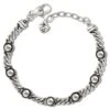Pretty Tough Chain Bracelet 1 Pretty Tough Chain Bracelet -Jewelry&Accessories Sales pretty tough chain bracelet silver black 0