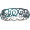 Sea Of Love Crystal Hinged Bangle 1 Sea Of Love Crystal Hinged Bangle -Jewelry&Accessories Sales sea of love crystal hinged bangle silver blue 0