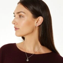 Snowflake Dazzle Necklace 9 Snowflake Dazzle Necklace -Jewelry&Accessories Sales snowflake dazzle necklace silver 3 66d83720 9c67 4f70 bde3 c2a49f5bf238