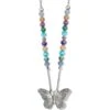 Solstice Hues Butterfly Necklace -Jewelry&Accessories Sales solstice hues butterfly necklace silver multi 0