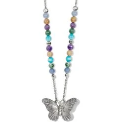 Solstice Hues Butterfly Necklace