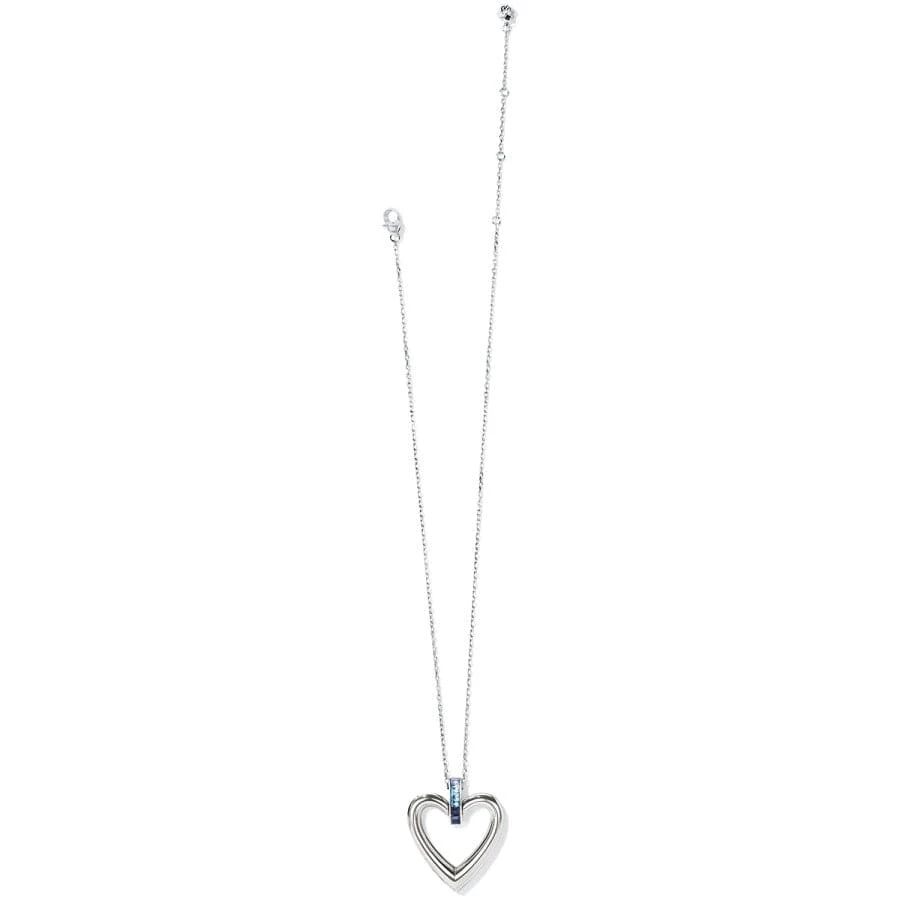 Spectrum Open Heart Necklace 3 Spectrum Open Heart Necklace