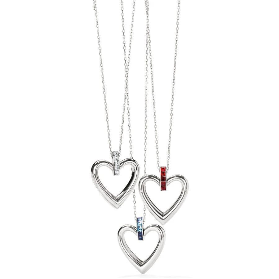 Spectrum Open Heart Necklace 5 Spectrum Open Heart Necklace - Image 3