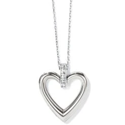 Spectrum Open Heart Necklace 15 Spectrum Open Heart Necklace -Jewelry&Accessories Sales spectrum open heart necklace silver 0