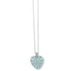 Sunray Heart Necklace -Jewelry&Accessories Sales sunray heart necklace silver blue 0 66df53f9 1ebe 4b06 814e 35d421807d81