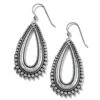 Telluride Peak Teardrop French Wire Earrings -Jewelry&Accessories Sales telluride peak teardrop french wire earrings silver 0