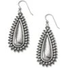 Telluride Teardrop French Wire Earrings -Jewelry&Accessories Sales telluride teardrop french wire earrings silver 0