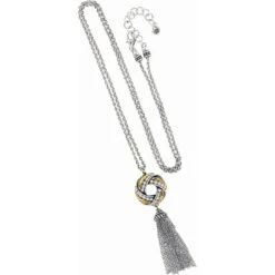 Tres Twist Long Necklace -Jewelry&Accessories Sales tres twist long necklace silver gold 2 067388c8 23f4 4ac4 9ceb e1e31c906d97