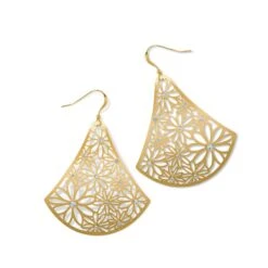 Trillion French Wire Earrings -Jewelry&Accessories Sales trillion french wire earrings gold 0